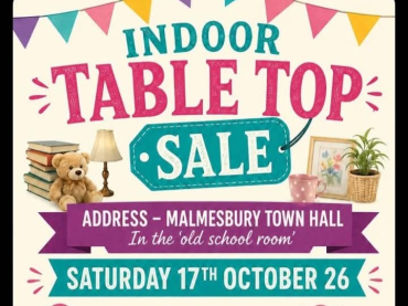 Table Top Sale - Cancelled