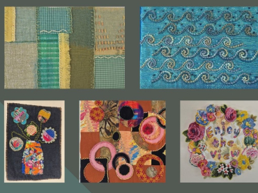 Caerbladon - Exhibition by Malmesbury Textile Group 'On the Edge'